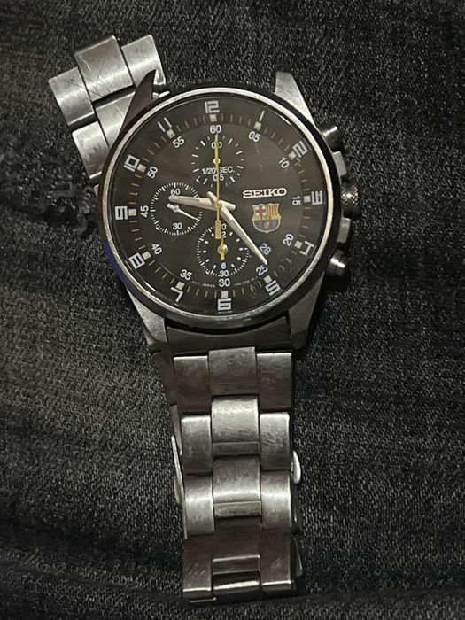 Ceas SEIKO Chronograph Original Ediție Specială FC Barcelona