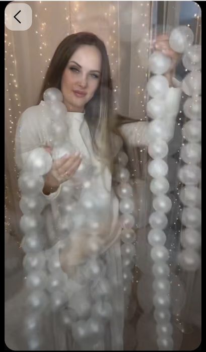 Бусы для декораций из Жемчуга .Так же мячи перламутровые для бус.