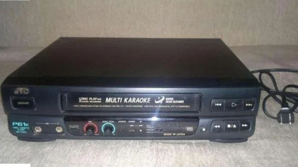 Продам видеомагнитофон караоке JVC HR-P61K на запчасти