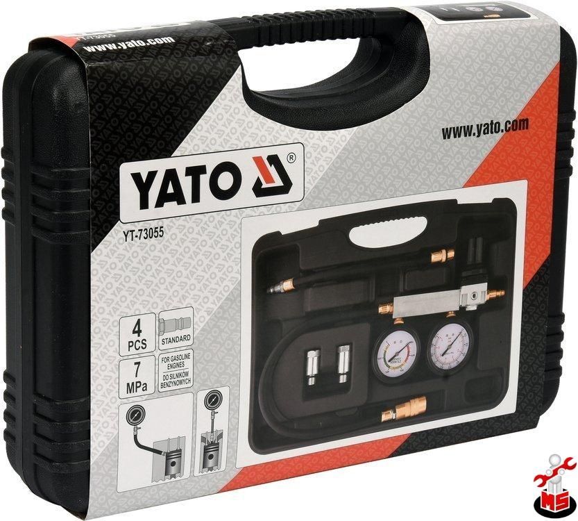 Tester scurgeri cilindri motor benzină Yato YT-73055