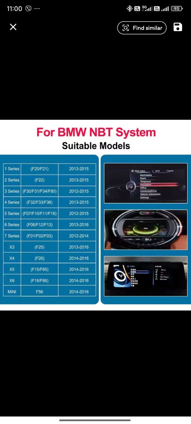 Carplay модул за BMW NBT