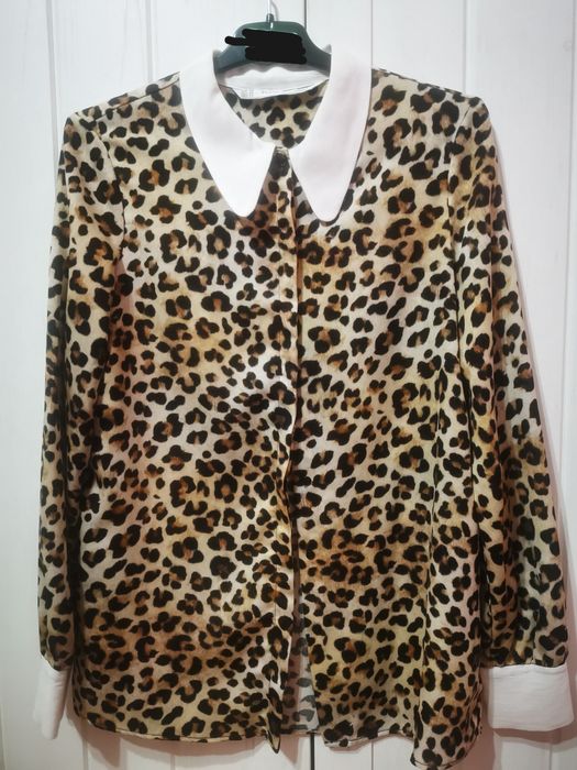 camasa ZARA animal-print