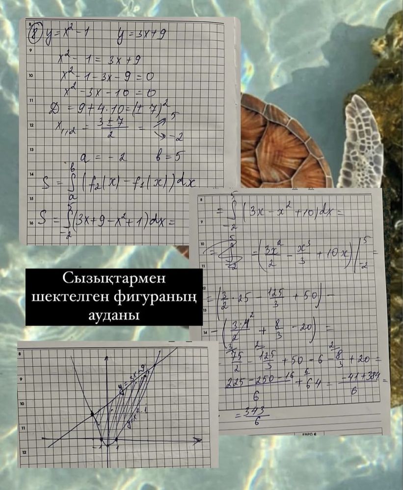 Решение задач по математике