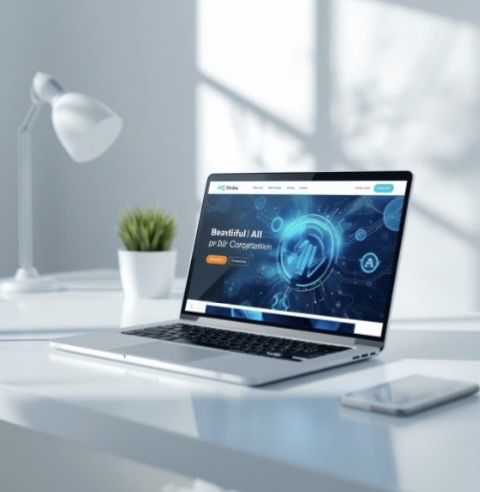 Creez site-uri profesionale cu AI – rapid, modern și ieftin