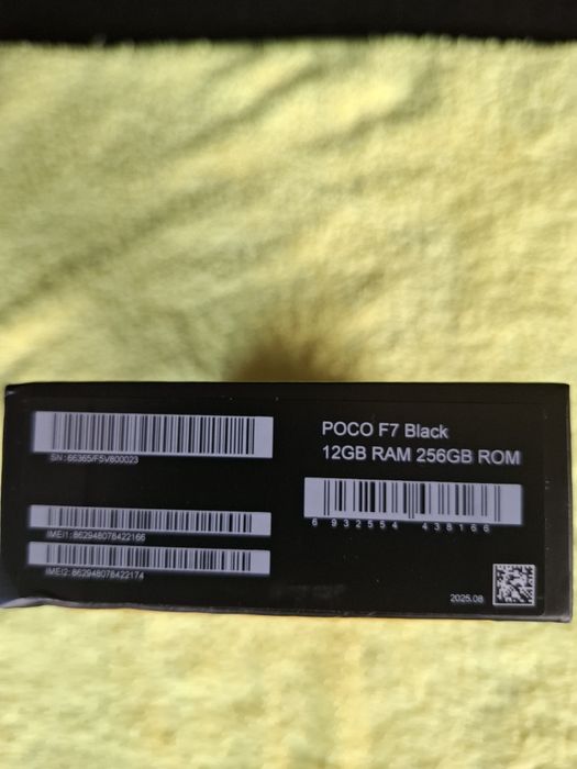 Vând/Schimb Poco F7 5g 256g ca Nou Dual Sim Fulbox Liber