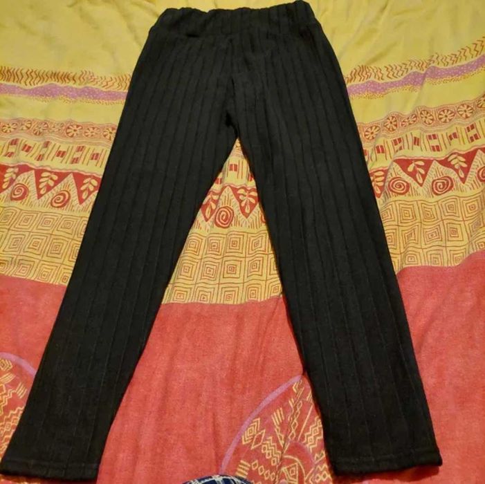 Pantalon drept trcot cu căptușeală