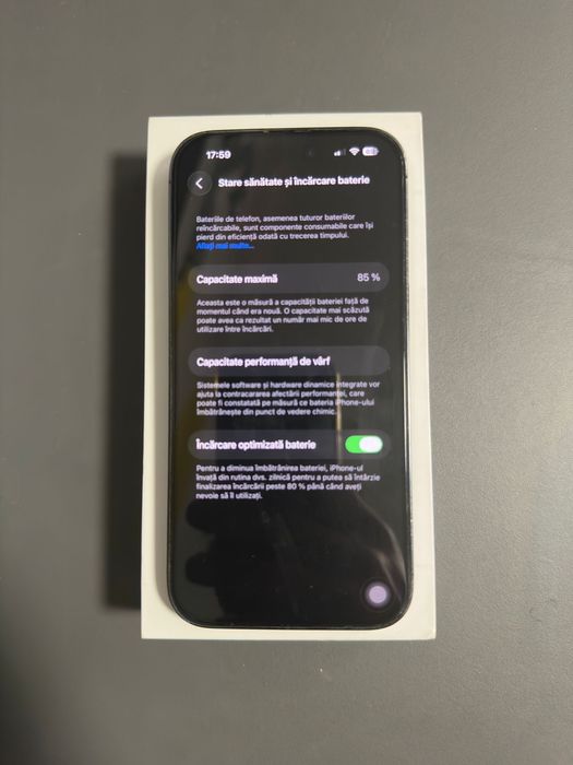 iPhone 14 Pro 128GB Deep Purple – impecabil