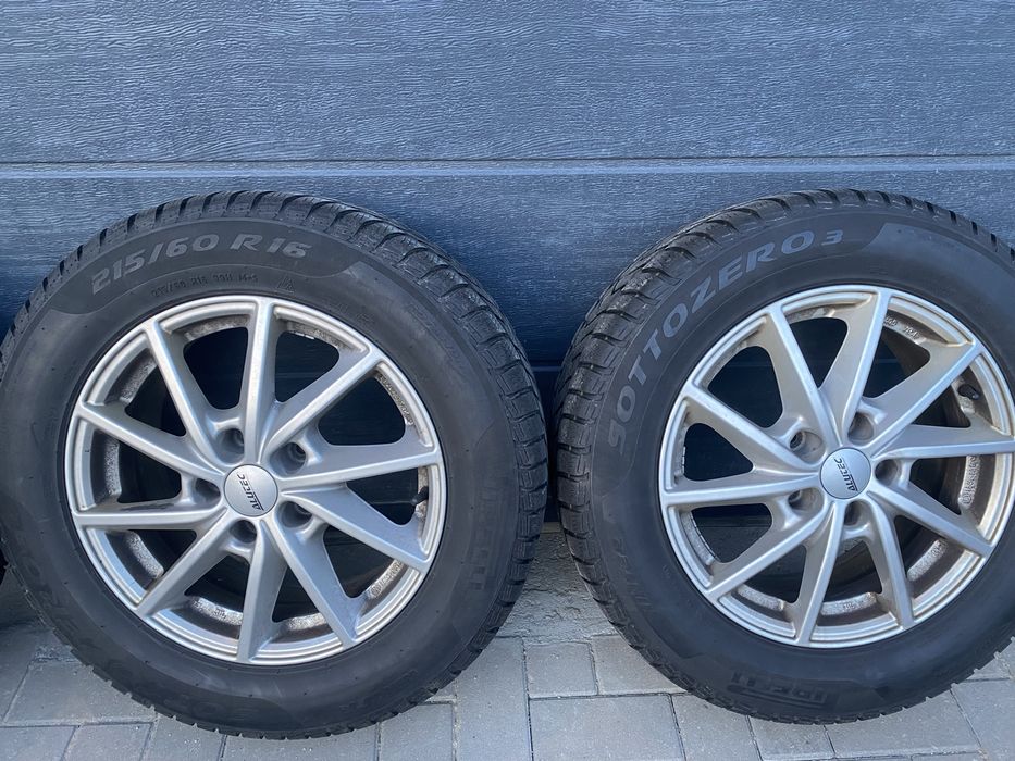 Jante 16 5x112 cu cauciucuri de iarna