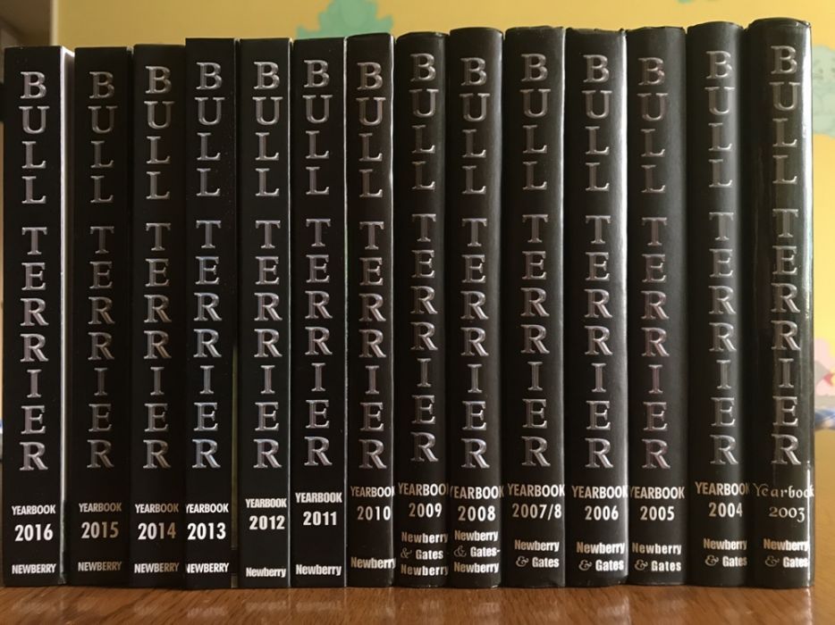 Colectie anuare Bull Terrier