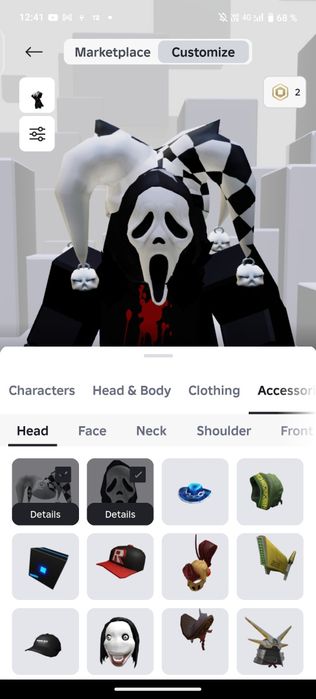 Продам либо обменяю роблокс ак