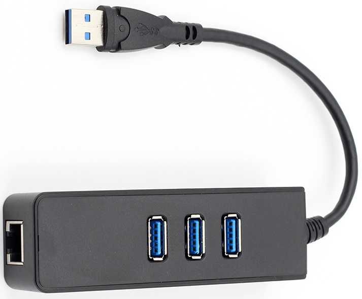 USB 3.0/LAN Ethernet адаптер + 3 USB 3.0