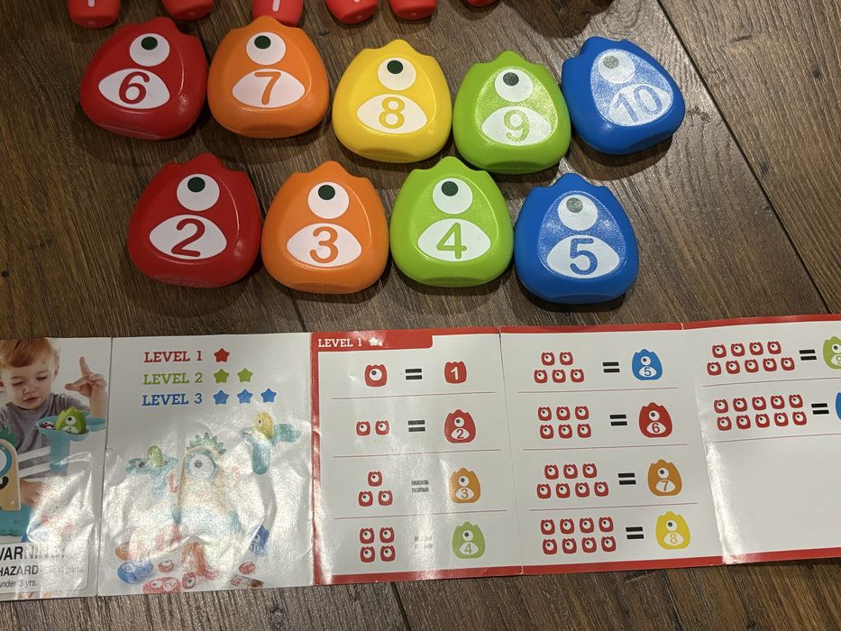 Hape Monster Math Scale – образователна везна, 3+ години