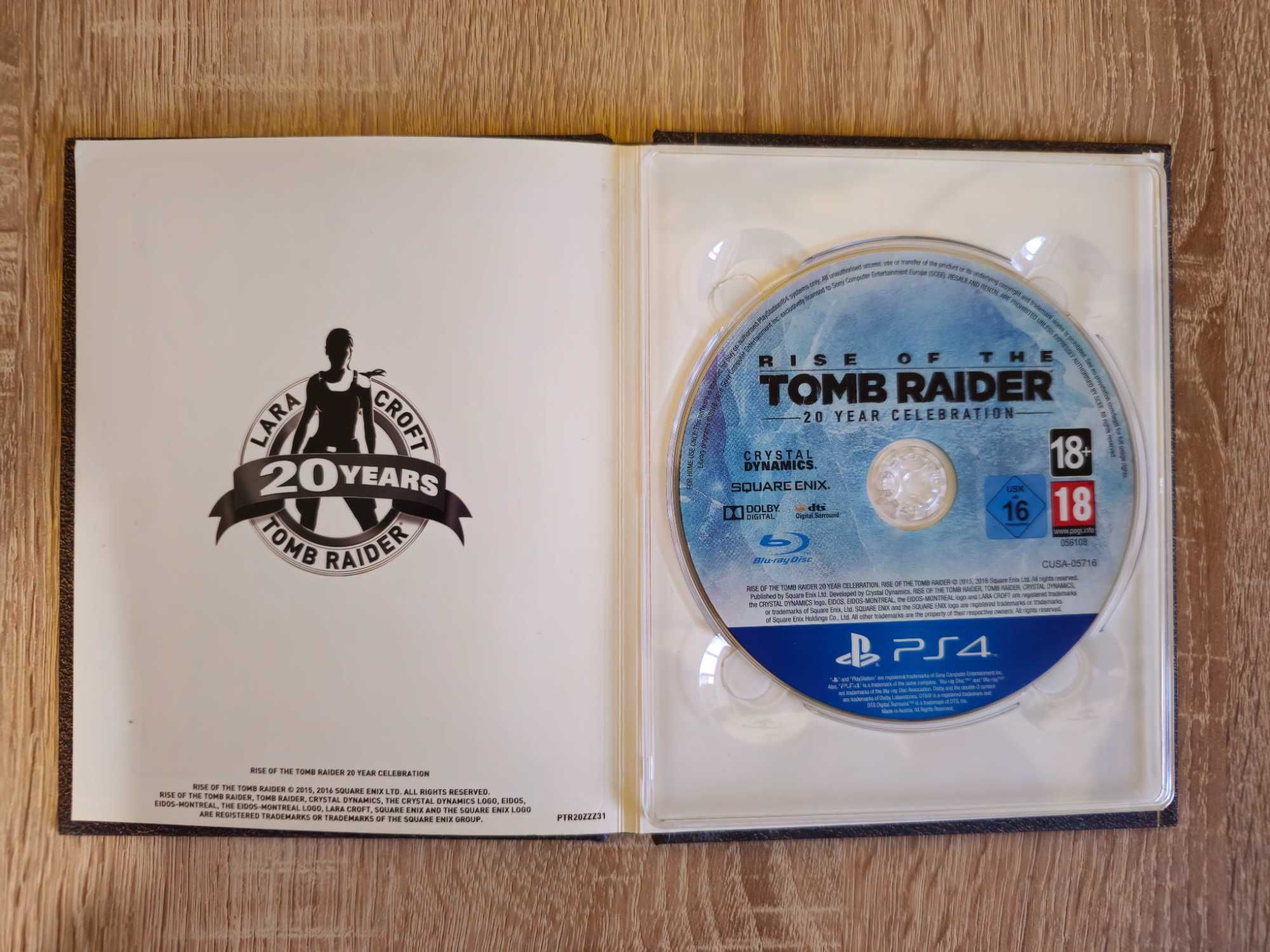 Rise of the Tomb Raider Limited Edition за PlayStation 4 PS4 ПС4