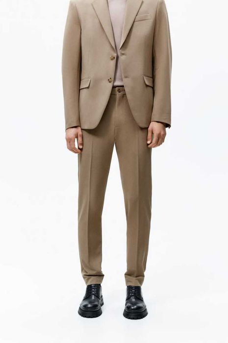 Costum barbati - Zara - Sacou Marimea 48, Pantaloni Marimea 38