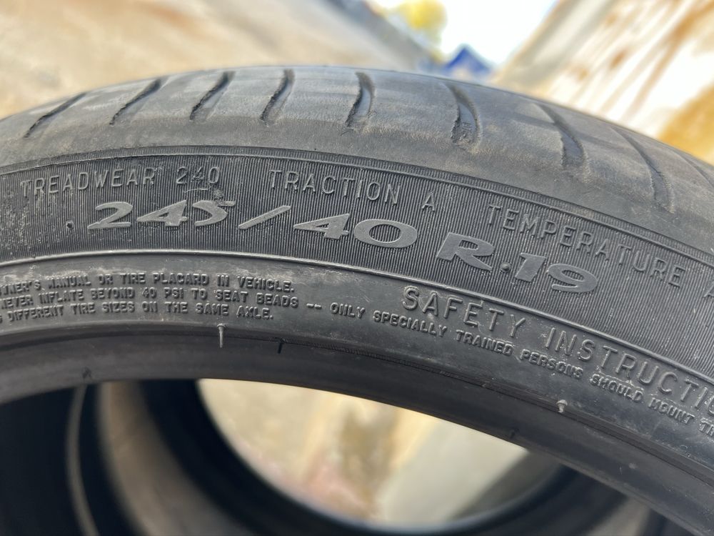 Cauc Vara Michelin Primacy 3 245/40/R19 dot 2018 6-6,5mm 2buc in stoc