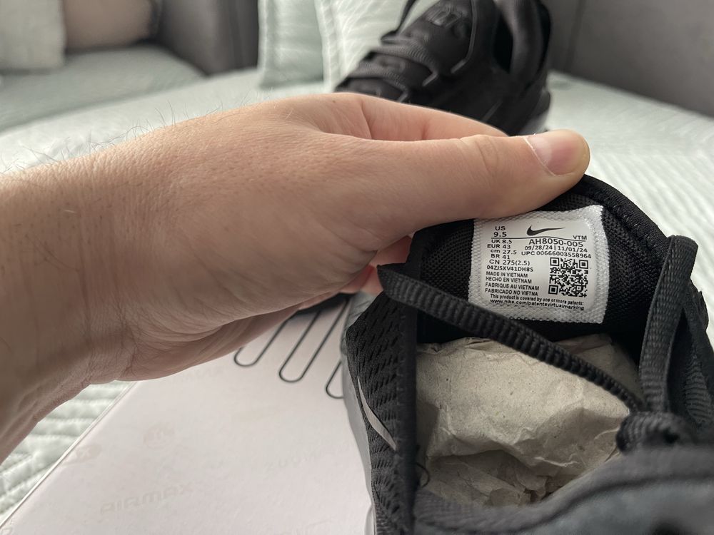 Чисто нови! Nike Air Max Black 43 номер