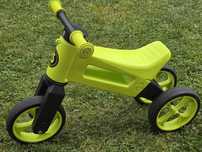 Bicicleta copii fara pedale Funny Wheels Rider Sport 2 in 1 Green