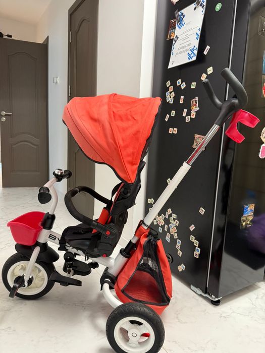 Tricicleta Byox Flexy Lux pliabila cu maner sezut reversibil