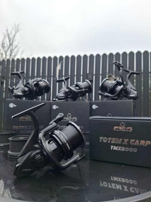 Set 4 mulinete Totem X Carp 8000