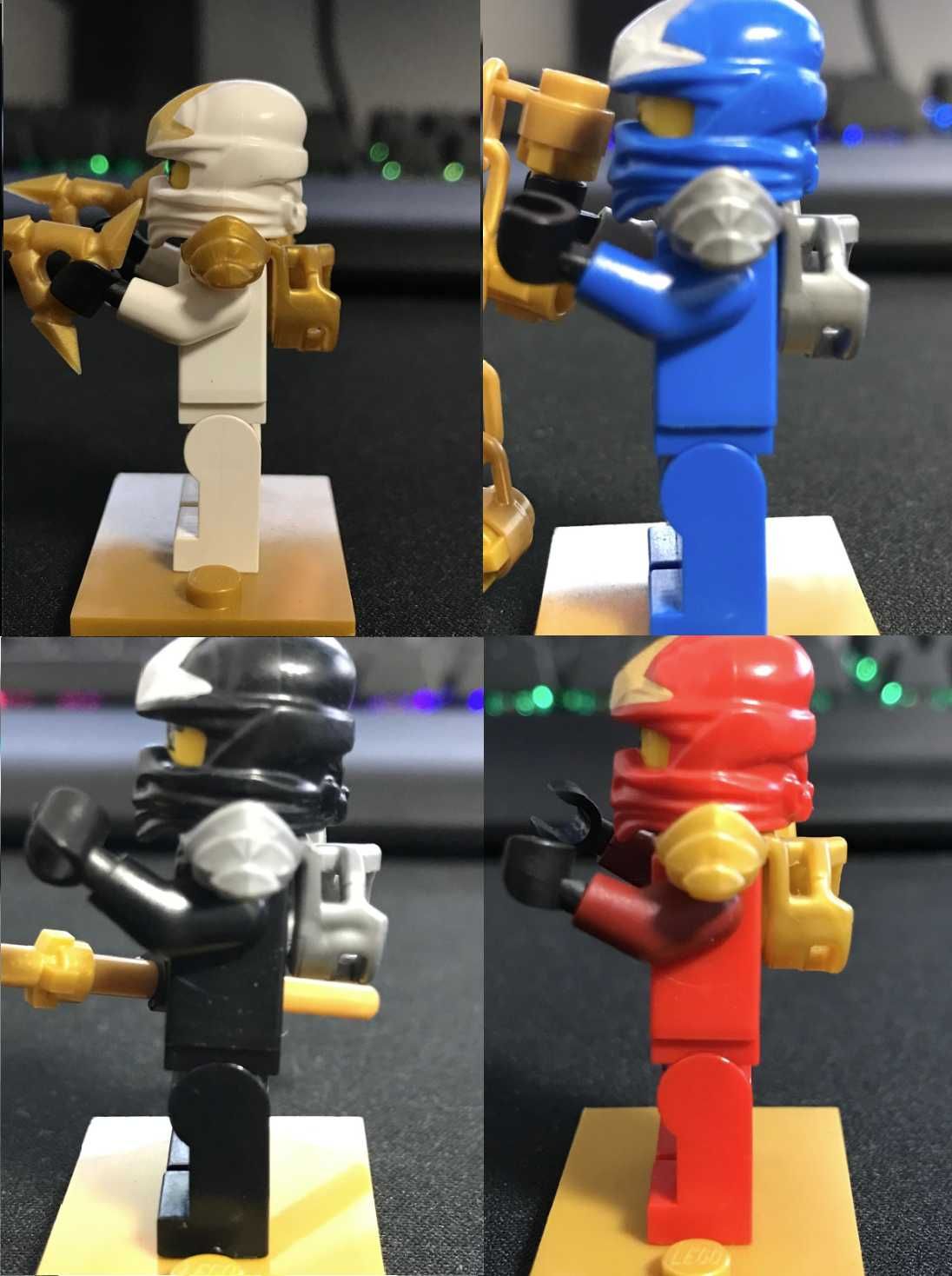 Kai, Jay, Cole, Zane Zx LEGO Ninjago Minifigure Minifigurine