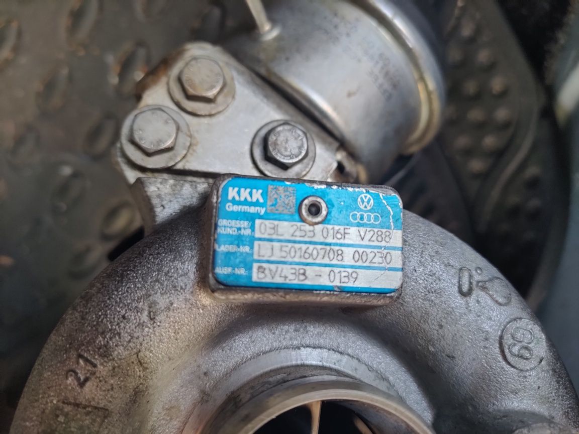 Турбина за WV, Audi, Skoda, Seat  2.0TDI 140кс