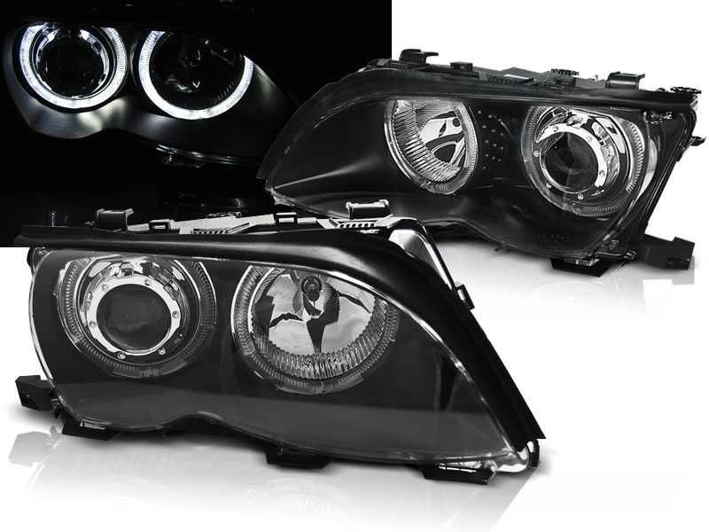 Фарове БМВ Е46 99-03 CCFL LED Angle eyes Нови  BMW E46 Coupe Купе