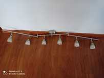 Lampa cu brațe mobile cu becuri halogen sau led