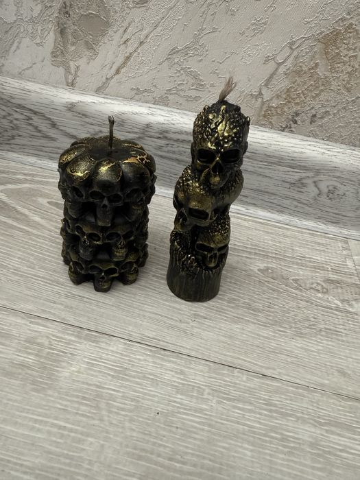 Свечи восковые фигурные разные