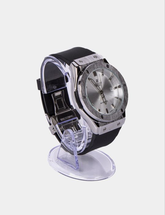 Erkaklar qo'l soati, mexanik, hid chiqaradigan kauchuk tasma