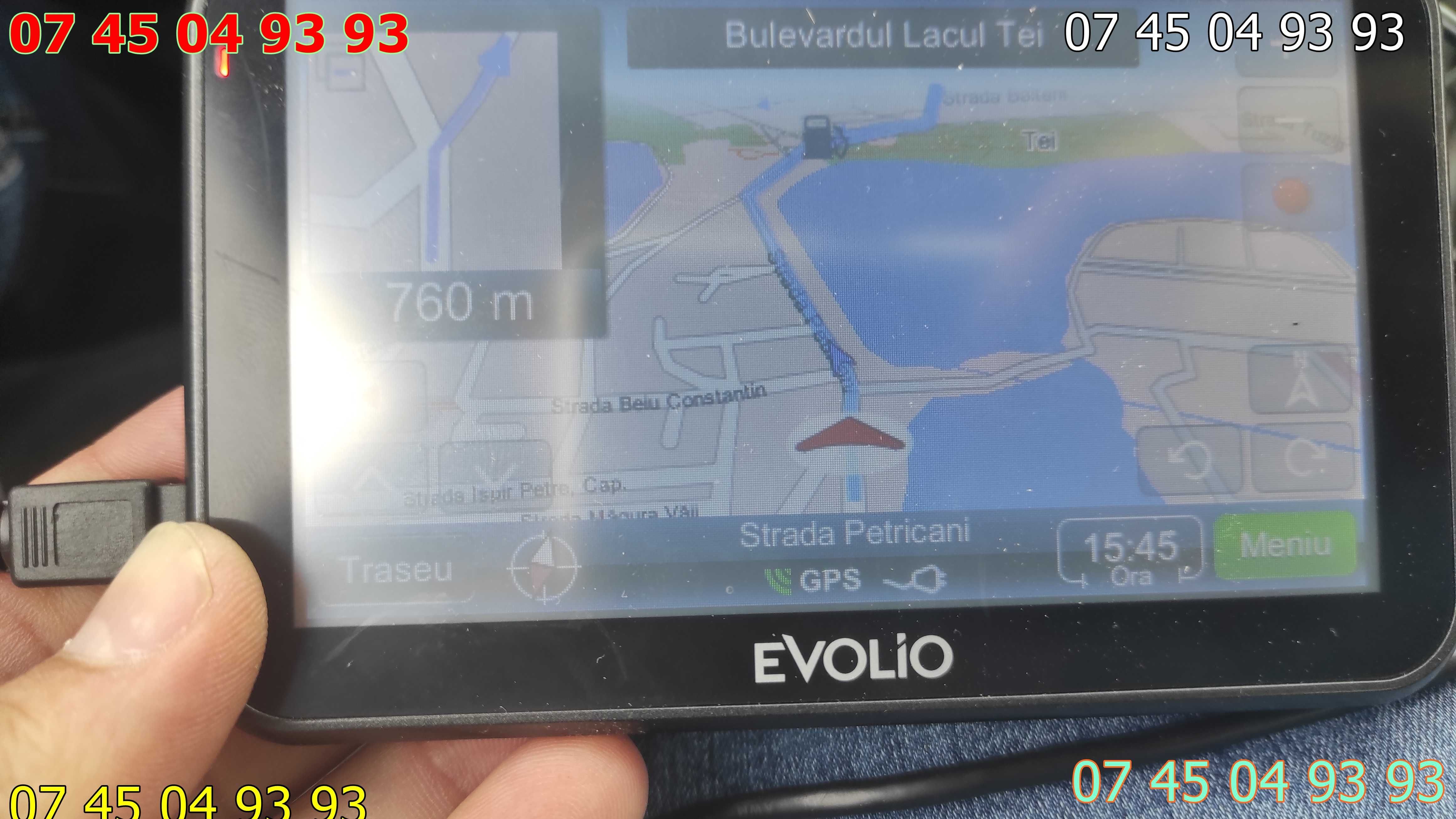 GPS Auto la 12v evolio N550 full europe 2011 upgradabil