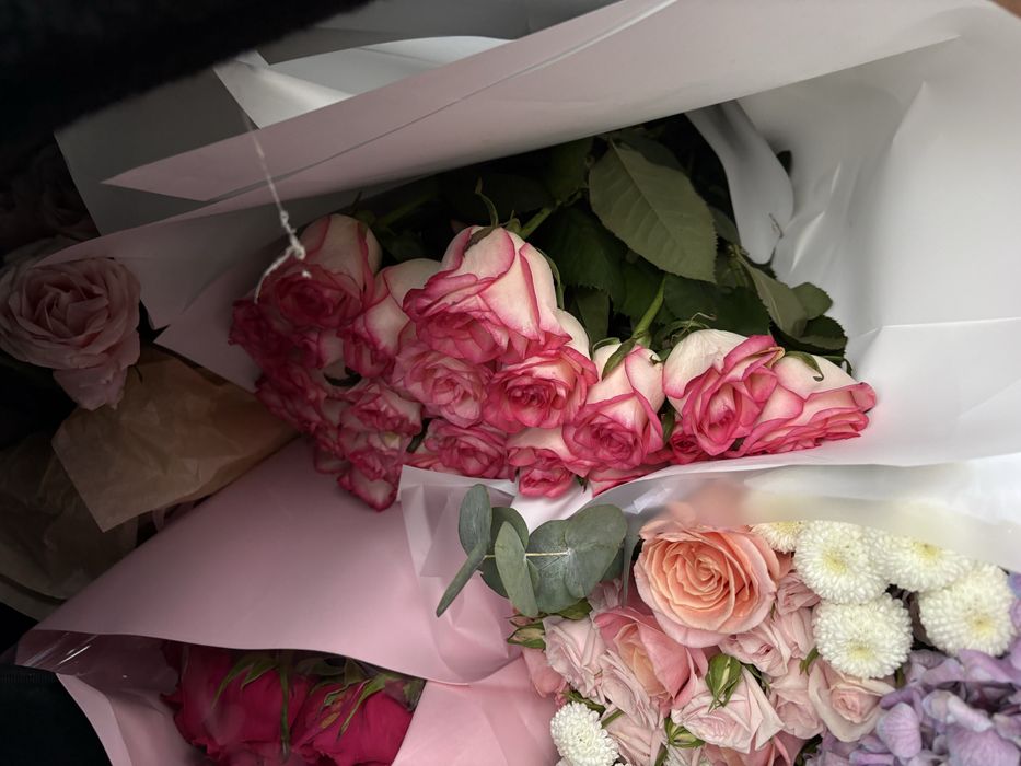 Продам цветы, букет по 6к