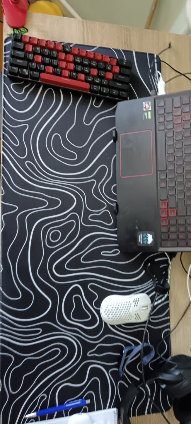 Mousepad 90x40 black toppo design
