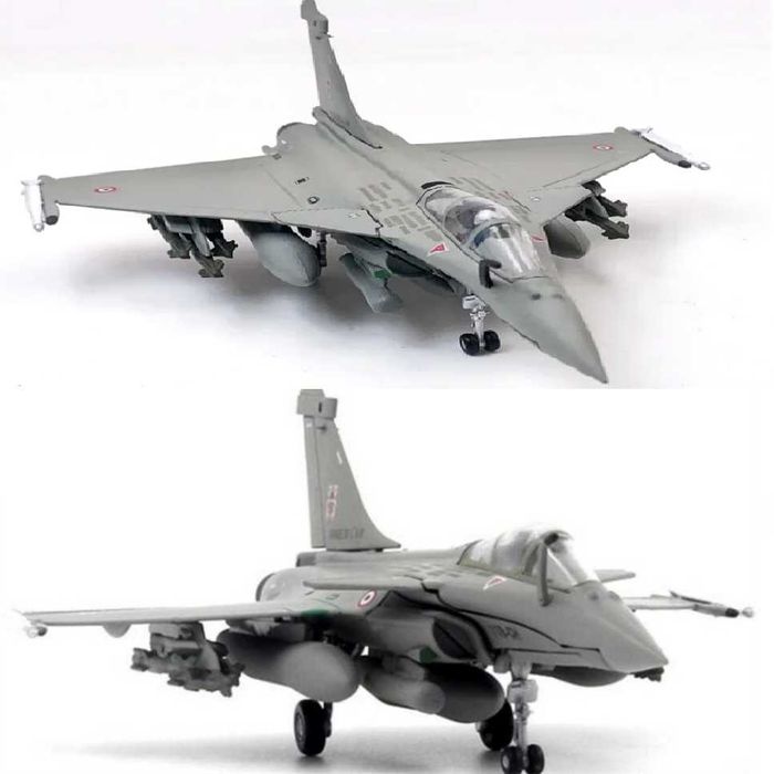 Macheta avion metalica Dassault Rafale B Nato scara 1:100