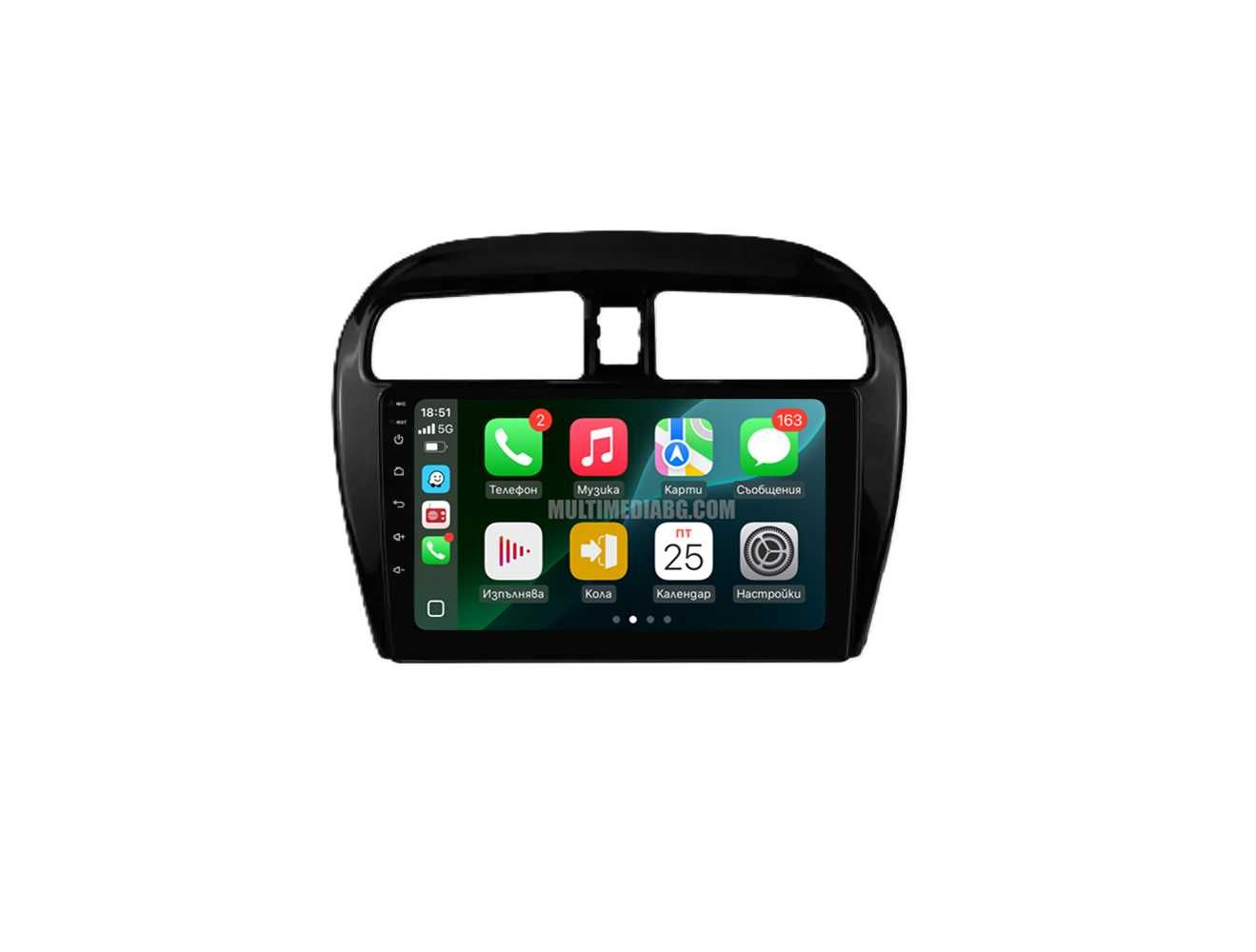 Mitsubishi Space Star 2012 - 2023 Мултимедия Навигация Android