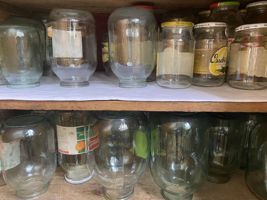 Банки литровые, двухлитровые, трехлитровые