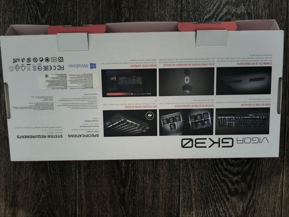 MSI клавиатура с подсветкой