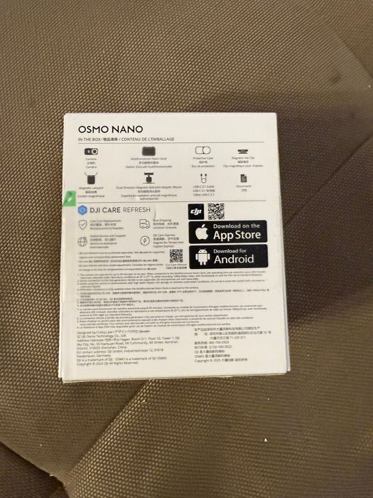 Camera DJI OSmo Nano Standard Combo 64 GB Sigilat