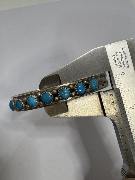 Bratara argint sterling cu pietre naturale de turcoaz