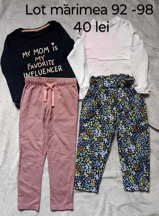 Set bluze si pantaloni fetita