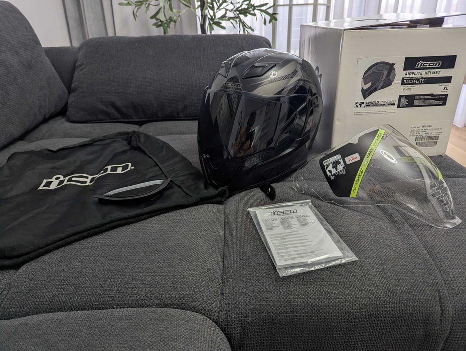 Casca Icon Airflite "Raceflite" XL