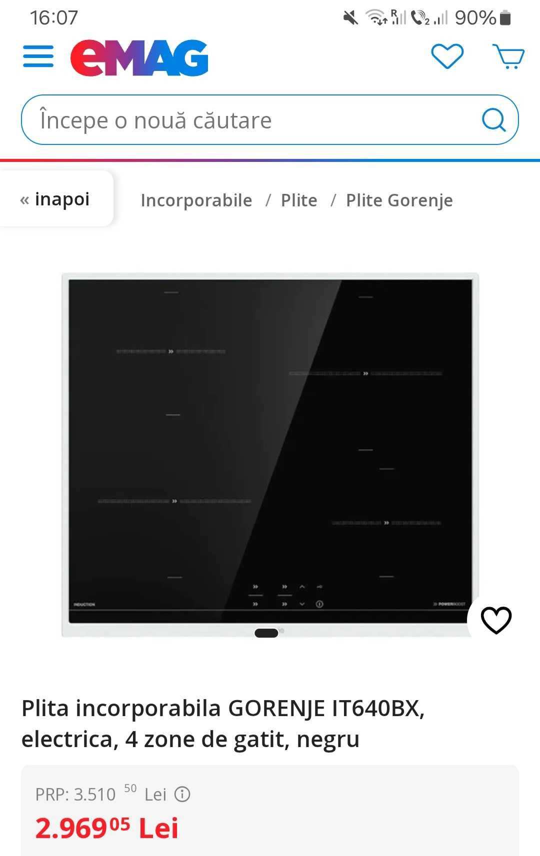 Plita noua inductie