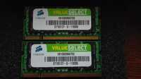Corsair ValueSelect 2 GB DDR2-667 Kit / памет за лаптоп SO-DIMM