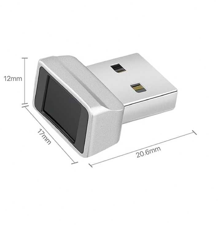 USB скенер за пръстови отпечатъци