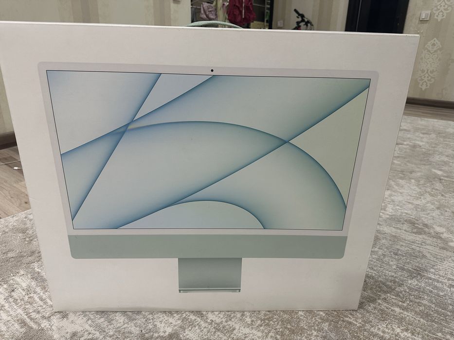 Imac m1 SSD-512 OZU-8 портов-4 чистый Араб нужно установить Mac oc