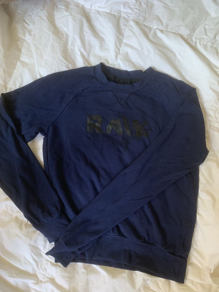 G-Star Raw дамска блуза xs с дълъг ръкав тъмно синя