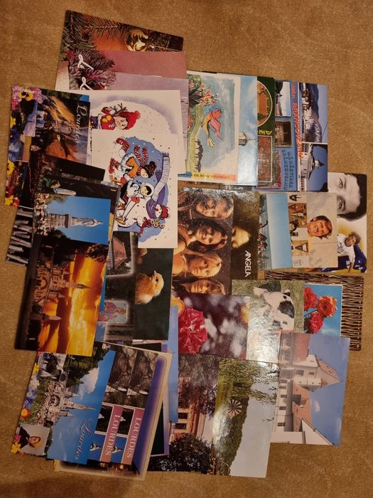 Vand carti postale/felicitari vechi