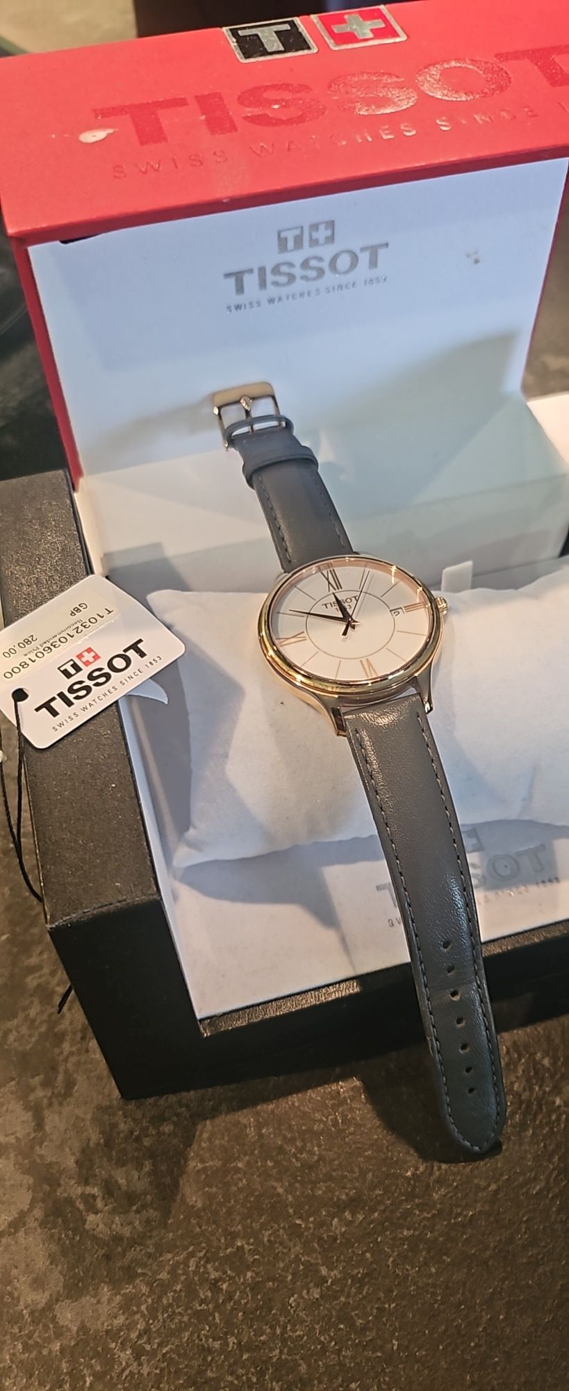 Tissot часовник без забележки