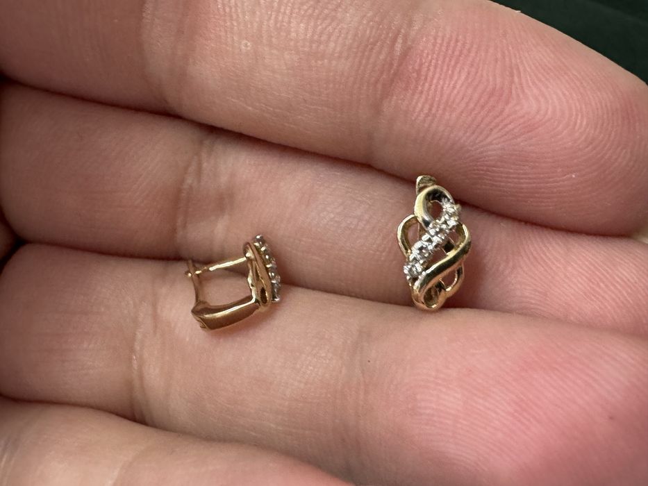 Cercei fetita aur 14 k