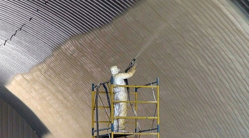 Утепление крыши и чердака ППУ. Быстро и надолго.