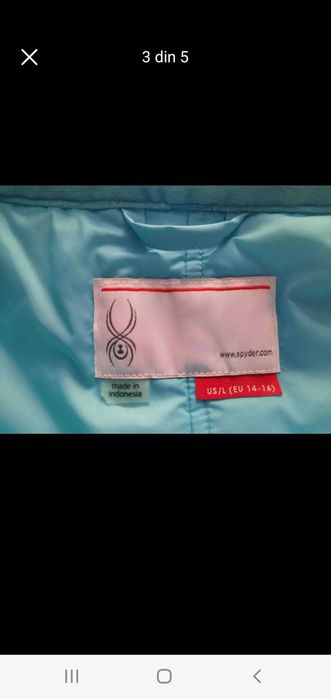 Spyder pantaloni ski dama NOI cu eticheta pret noi 199$